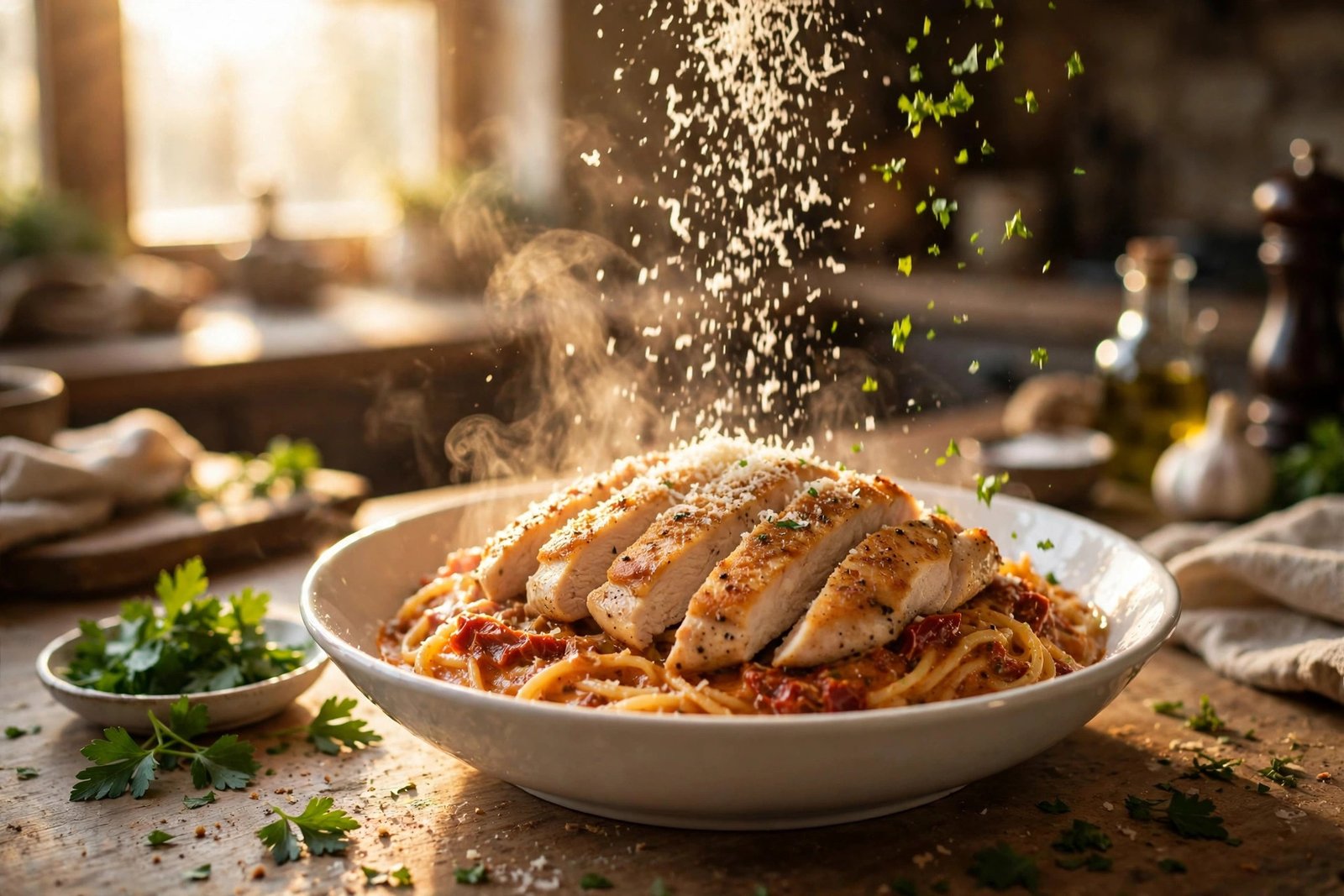 creamy sun dried tomato pasta recipe